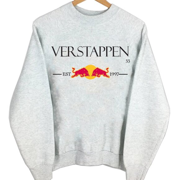 Max Verstappen F1 Formula One F1 Red Bull Racing Sweatshirt Shirt Sweater - Picture 1 of 2